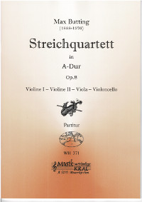Streichquartett A-Dur, op.8